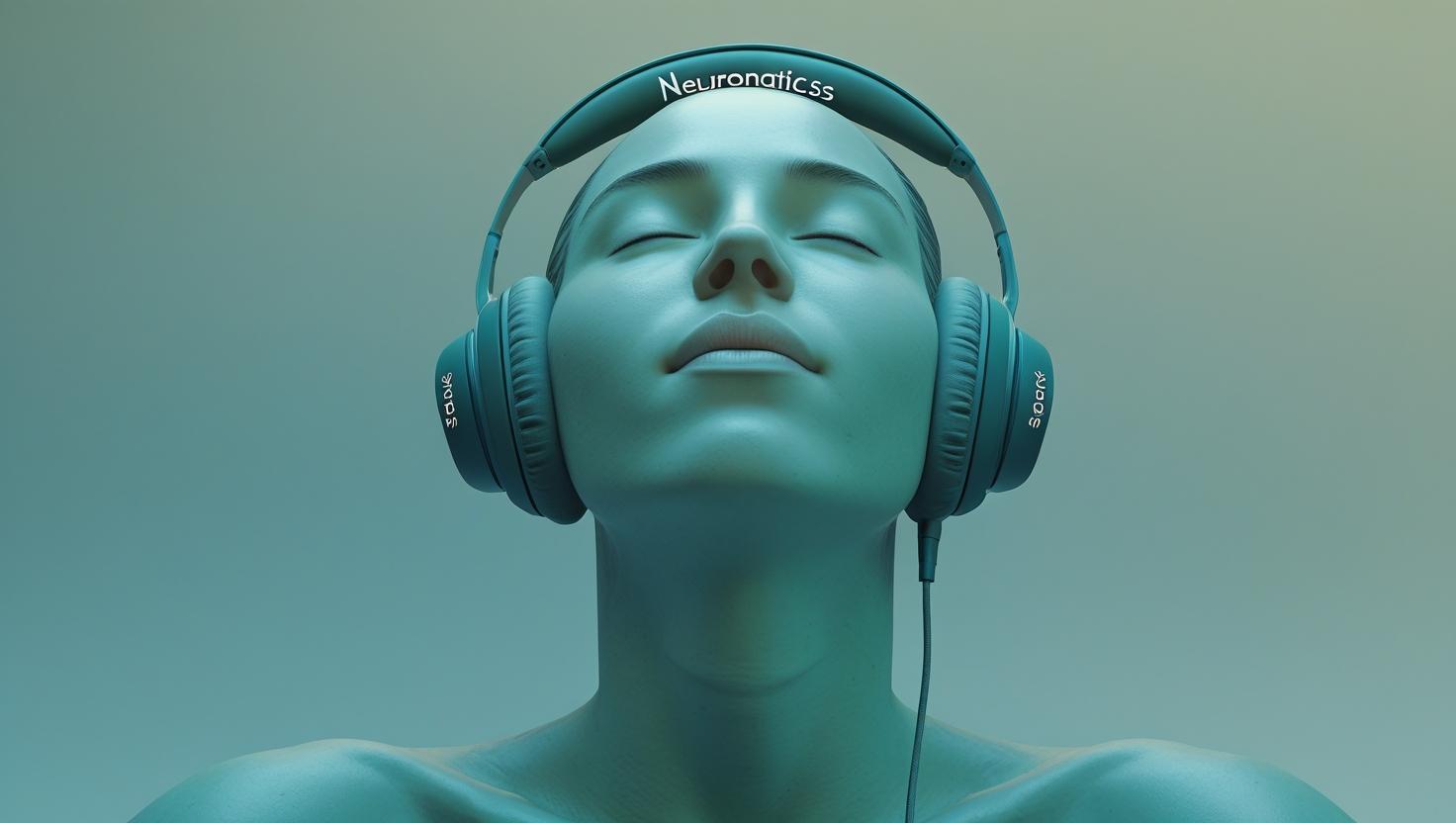 Ethereal meditation experience with Neuronatics in teal ambiance